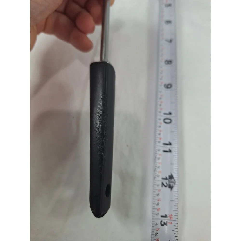 Vintage Androck Stainless Steel Spatula Black Handle Solid Turner Made in USA